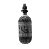 Ninja Paintball Lite Carbon Fiber Compressed Air Tank w/ Pro V2 Reg - Grey 90/4500