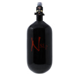 Ninja Paintball SL2 Carbon Fiber Compressed Air Tank w/ Pro V2 Reg - Black 77/4500