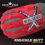 Bunkerkings - Knuckle Butt Tank Cover - WKS Knife - Red