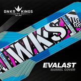 Bunkerkings - Evalast Barrel Cover - Shred - Cyan