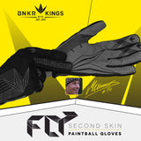 Bunkerkings Fly Paintball Gloves - Black