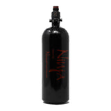 Ninja Paintball Aluminum Compressed Air Tank w/ Standard Reg - Black 62/3000