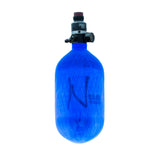 Ninja Paintball Lite Carbon Fiber Compressed Air Tank w/ Pro V2 Reg - Translucent Blue 68/4500