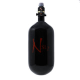 Ninja Paintball SL2 Carbon Fiber Compressed Air Tank w/ Pro V2 Reg - Black 77/4500 (SHP)
